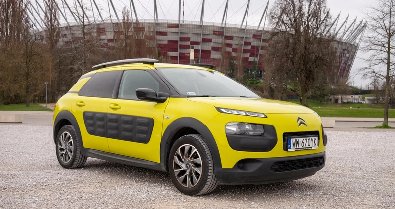 Citroen C4 Cactus cena 41500 przebieg: 94000, rok produkcji 2018 z Warszawa małe 562